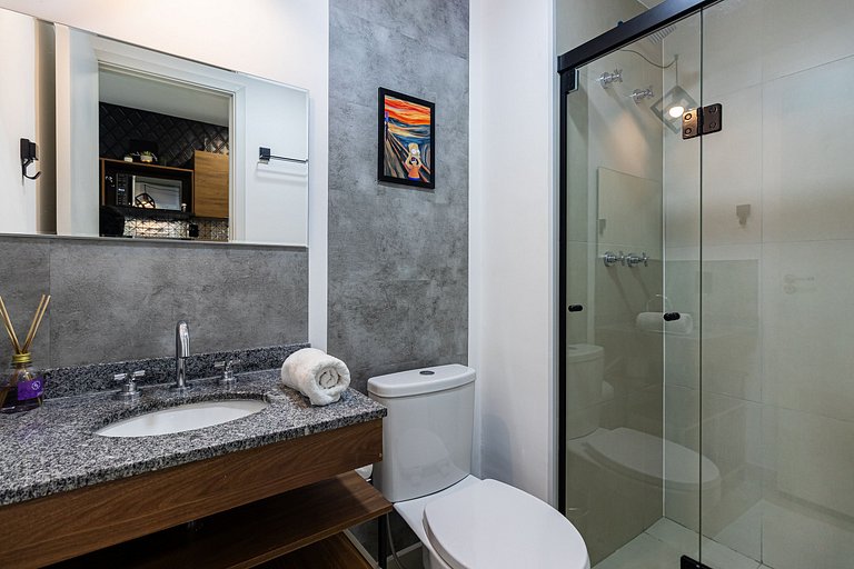 Studio 20ºandar + Ar Condicionado, Piscina