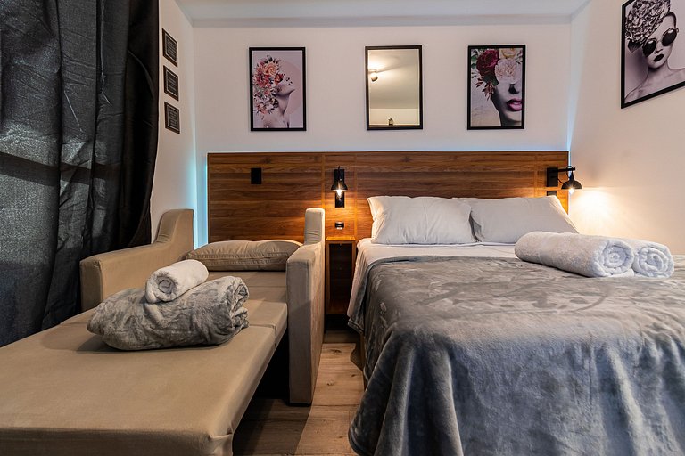 Studio 20ºandar + Ar Condicionado, Piscina