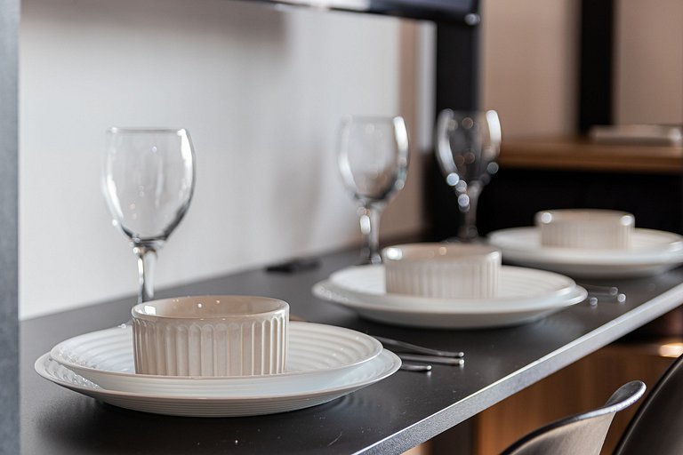 Studio 20ºandar + Ar Condicionado, Piscina e Vaga