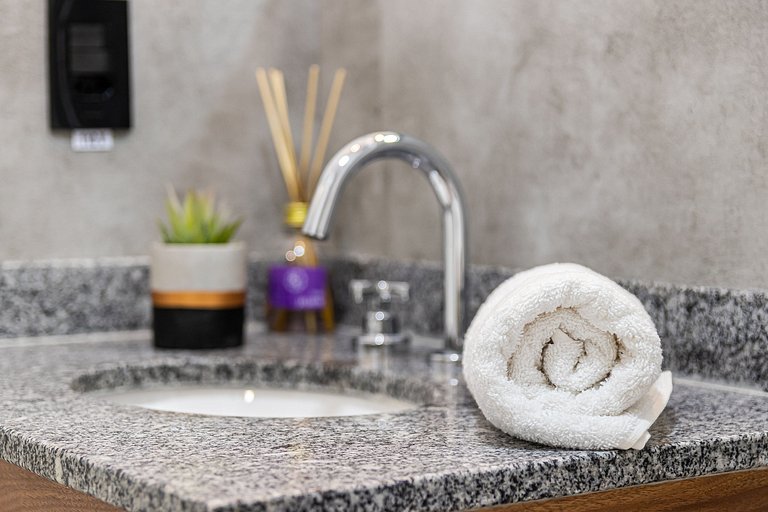 Studio 20ºandar + Ar Condicionado, Piscina