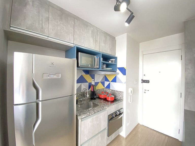 Apê 2 min do metrô Brás - Academia e Lavanderia - Sou House