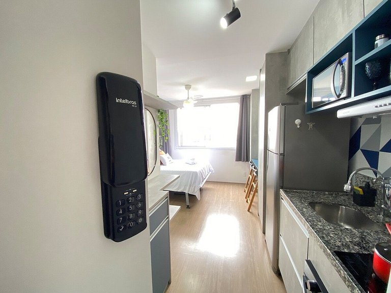 Apê 2 min do metrô Brás - Academia e Lavanderia - Sou House