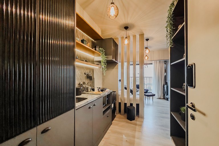 Apê Completo + Vaga, AC, Piscina, Maq. Lava e Seca