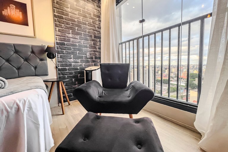 Apê Completo + Vaga, AC, Piscina, Maq. Lava e Seca