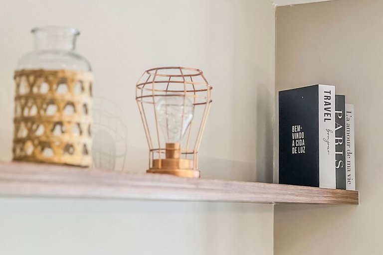 Studio com Vista Incrível + AC e Piscina