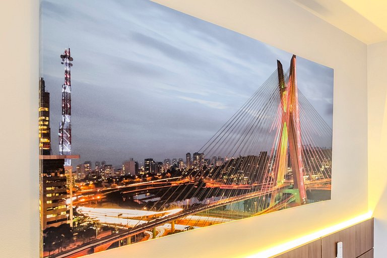 Studio com Vista Incrível + AC e Piscina