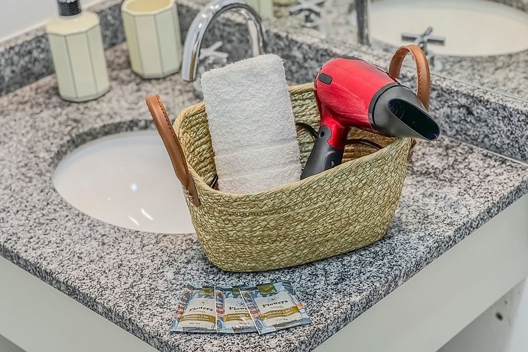 Studio com Vista Incrível + AC e Piscina