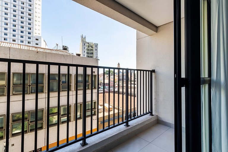 Apê Completo - Metrô, Piscina, Rooftop e Coworking