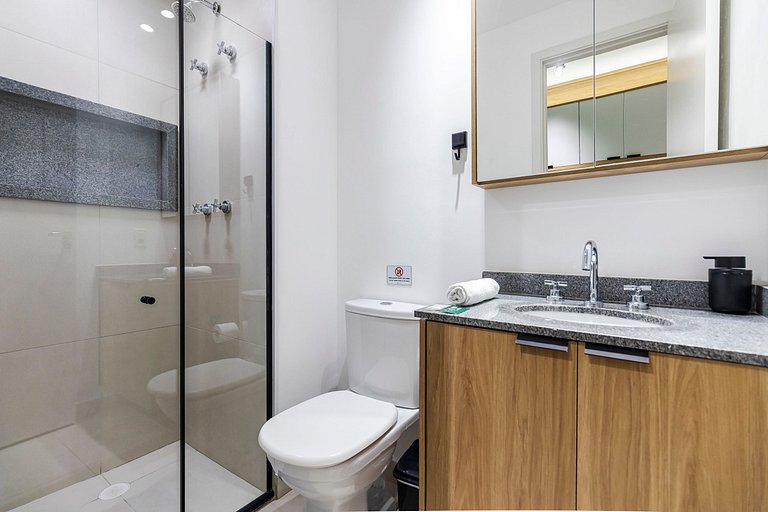 Studio Completo + Frente ao Metrô