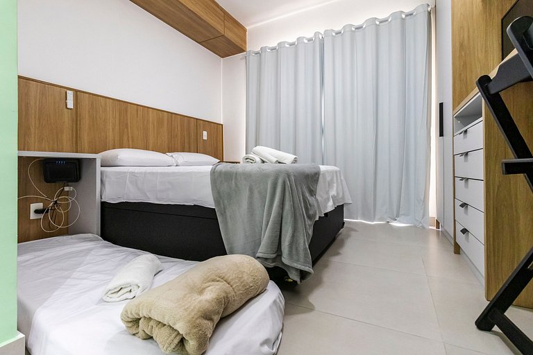 Studio Completo + Frente ao Metrô