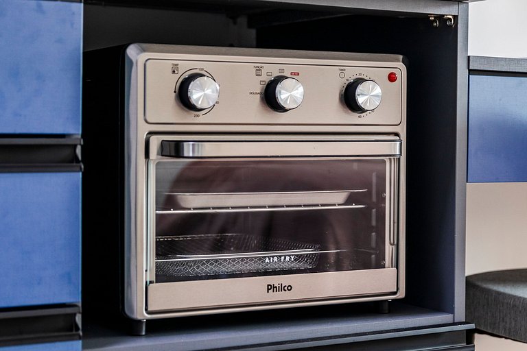 Studio Cama King + Vaga e Piscina!