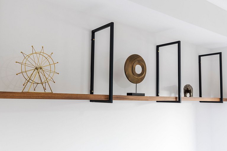 Studio Cama King + Piscina, Rooftop e Metrô