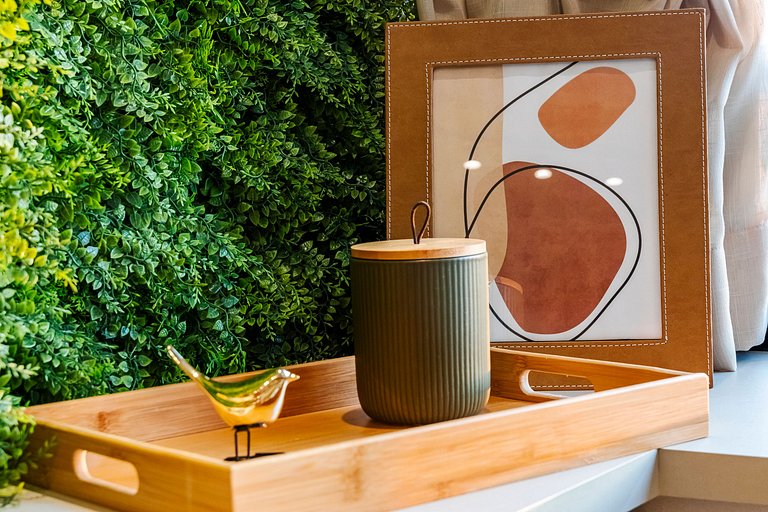 Studio Moderno C/ Vaga, AC, Piscina e Rooftop