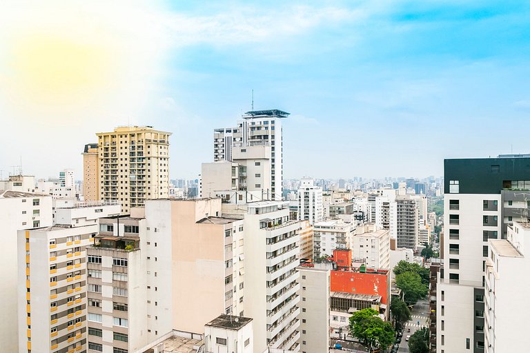 Apê 200 metros da Av Paulista - Academia + Piscina