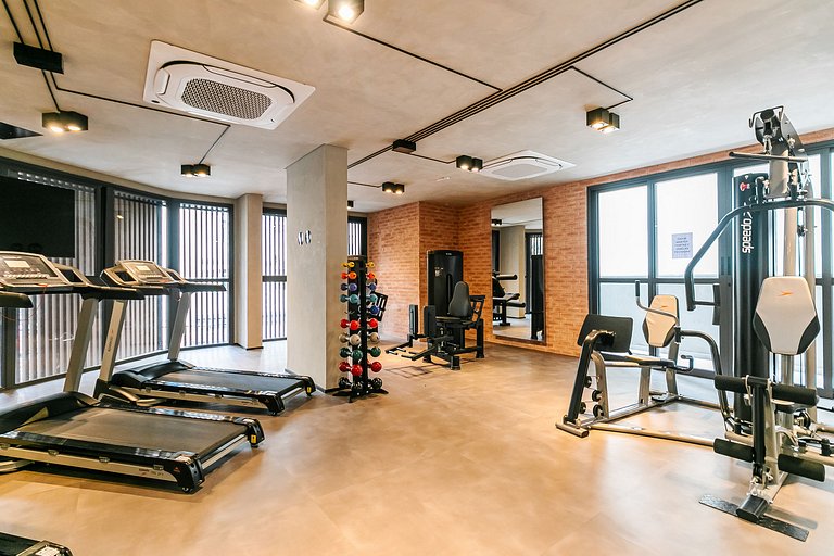 Apê 200 metros da Av Paulista - Academia + Piscina