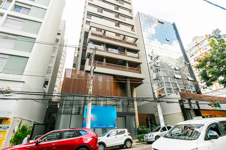 Apê 200 metros da Av Paulista - Academia + Piscina