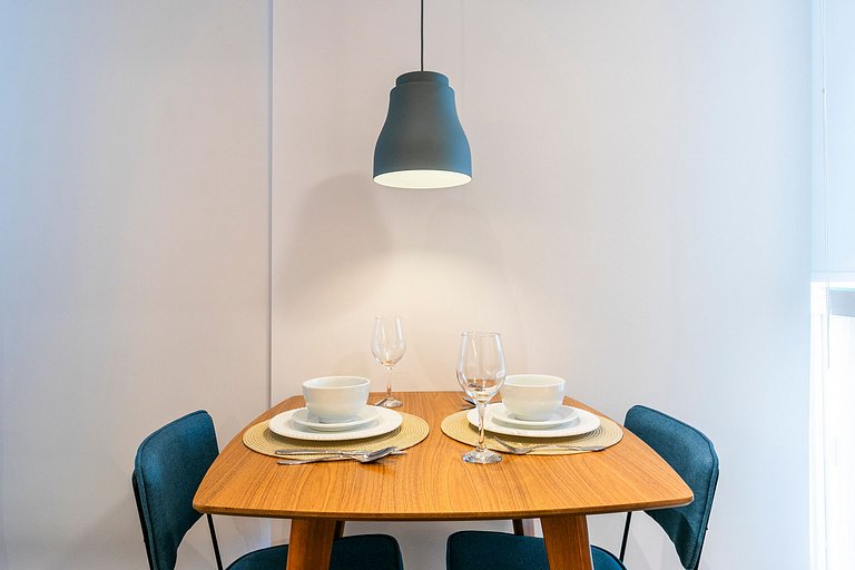 Charmoso Studio Azul a 650m da Av. Paulista