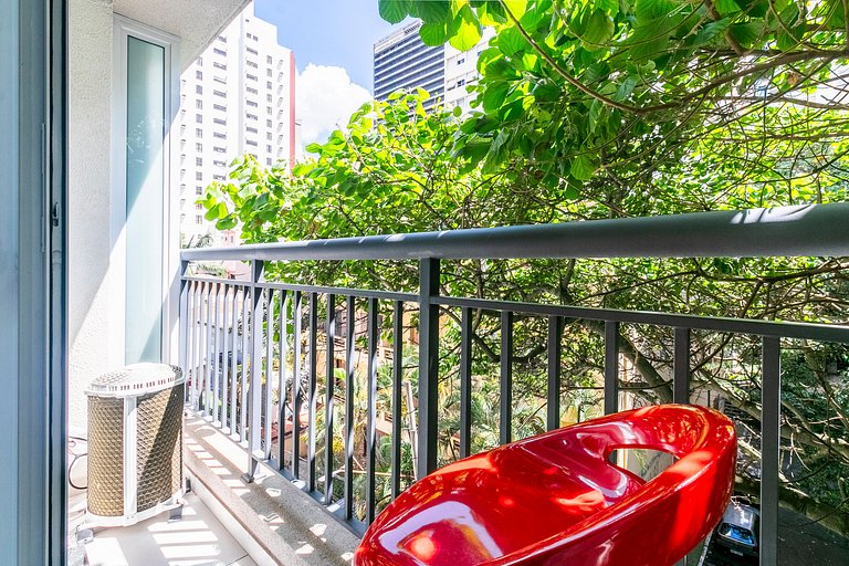 Studio apenas 650m da Av. Paulista + Academia