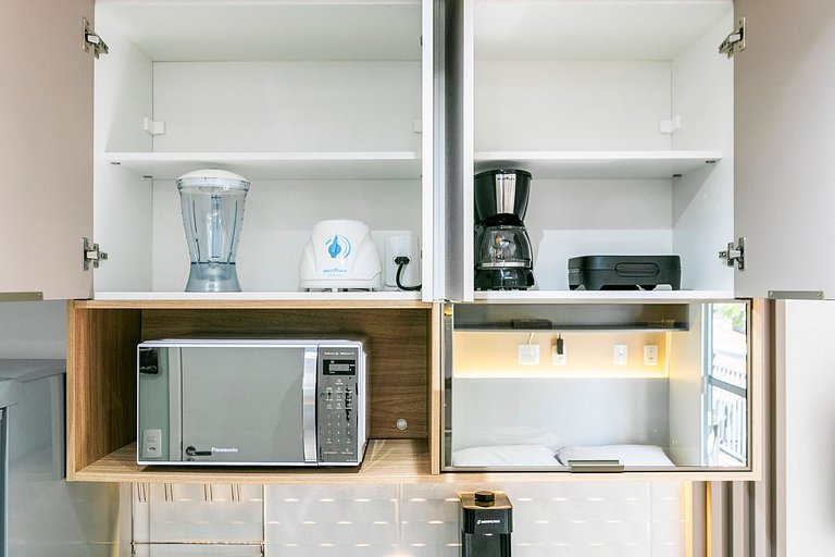 Studio apenas 650m da Av. Paulista + Academia