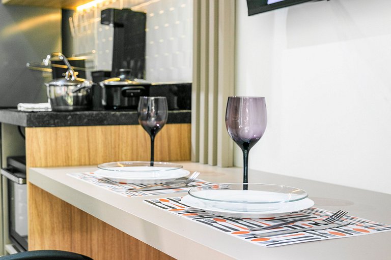 Studio apenas 650m da Av. Paulista + Academia