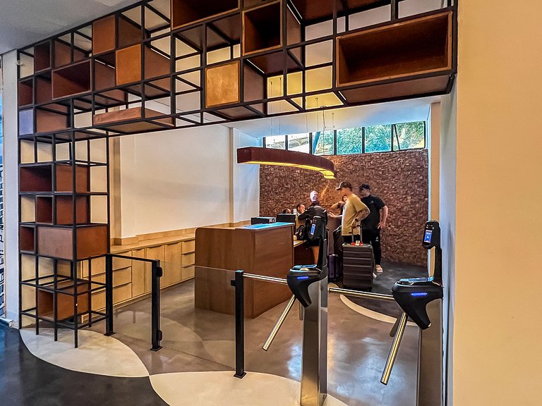 Apê muito estiloso no 22º Andar - Sampa SKY