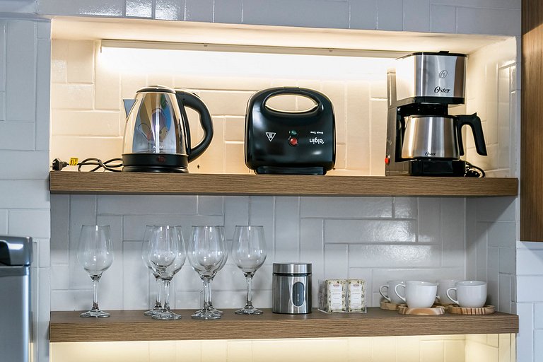 Apê muito estiloso no 22º Andar - Sampa SKY