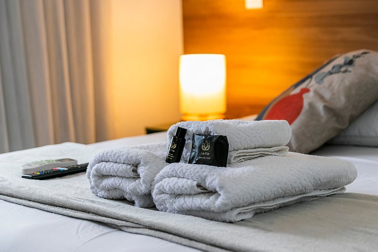 Studio Exclusivo Cama King + Piscina!