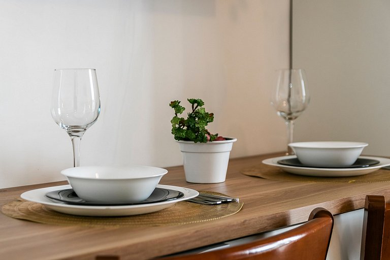 Studio Exclusivo Cama King + Piscina!