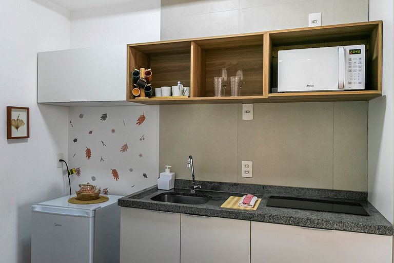 Studio Exclusivo Cama King + Piscina!