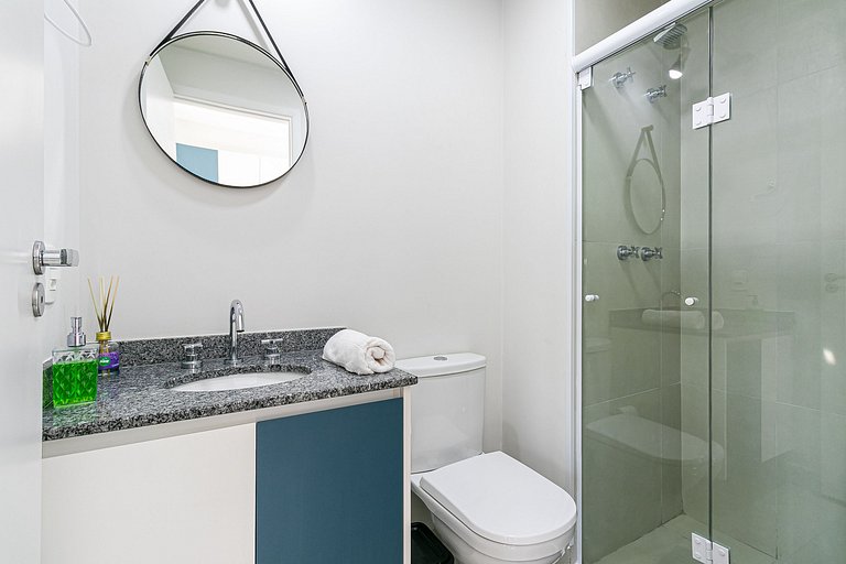 Studio c/ Ar Condicionado + Piscina e Metrô