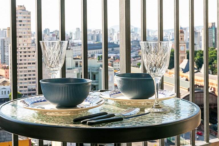 Studio c/ Ar Condicionado + Piscina e Metrô