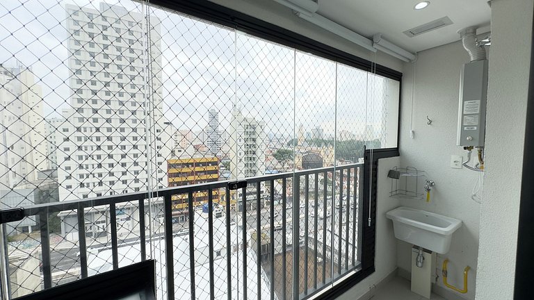 Studio Charmoso com Vista Incrível do Centro de SP