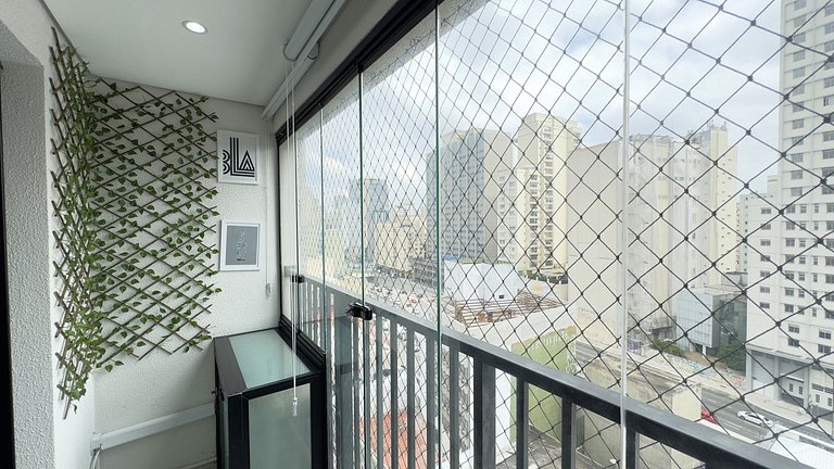 Studio Charmoso com Vista Incrível do Centro de SP