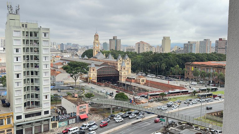 Studio Charmoso com Vista Incrível do Centro de SP