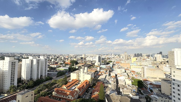 Studio Calmo no Topo de SP + AC + Piscina + Metrô
