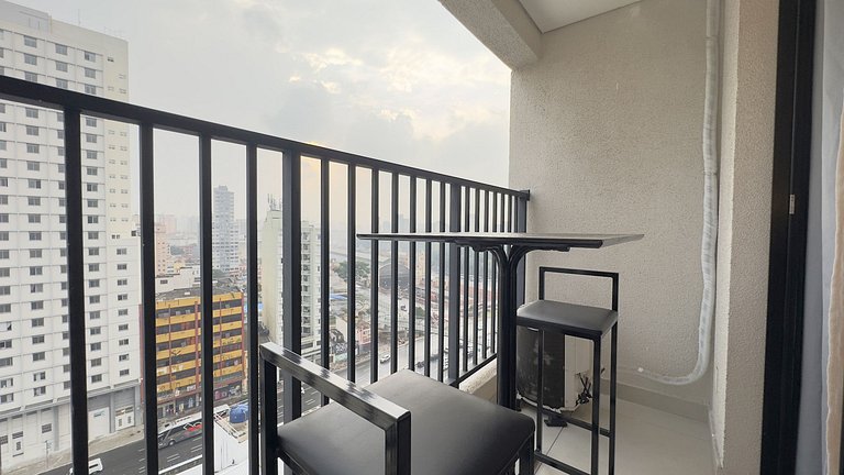 Studio Exclusivo no centro de SP + AC e Piscina