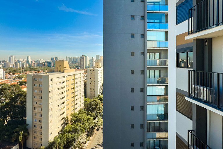 Luxo na Faria Lima + AC, Academia e Piscina