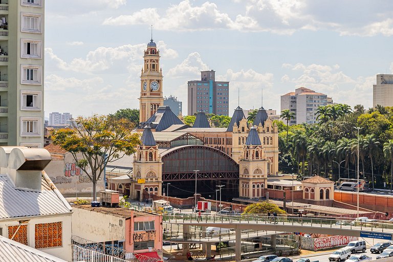 Studio Elegante - Frente ao Metrô + Vaga