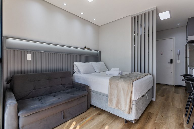 Studio Alto Nível c/ Vista no Centro de SP + Vaga