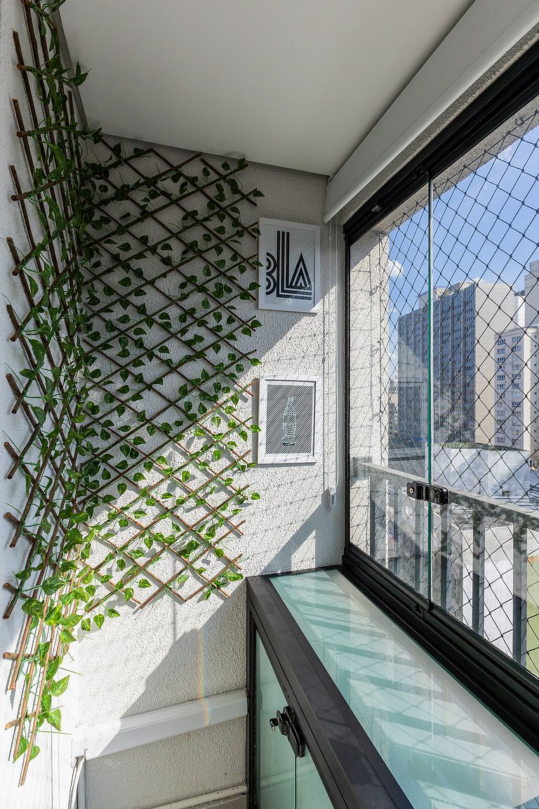 Studio Alto Nível c/ Vista no Centro de SP + Vaga