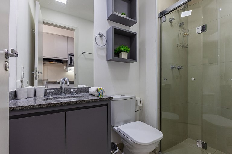 Studio Alto Nível c/ Vista no Centro de SP + Vaga