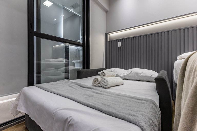 Studio Alto Nível c/ Vista no Centro de SP + Vaga