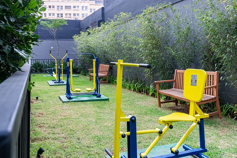 Studio Exclusivo - Centro SP + AC, Piscina