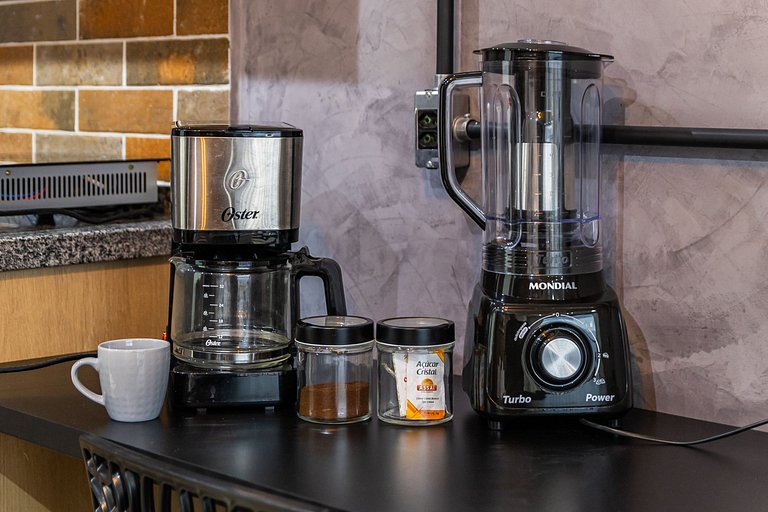 Studio Industrial Moderno + AC e Piscina!