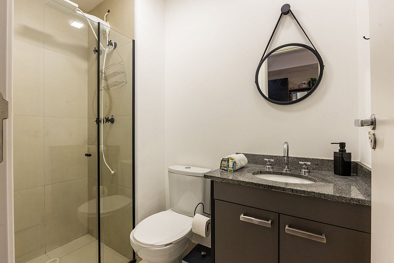 Studio Exclusivo - Centro SP + AC, Piscina e VAGA