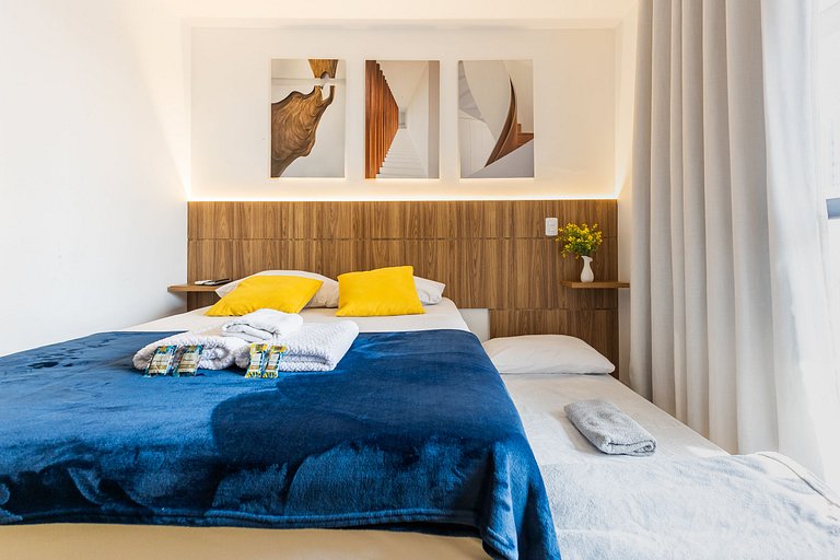 Studio Exclusivo - Centro SP + AC, Piscina e VAGA