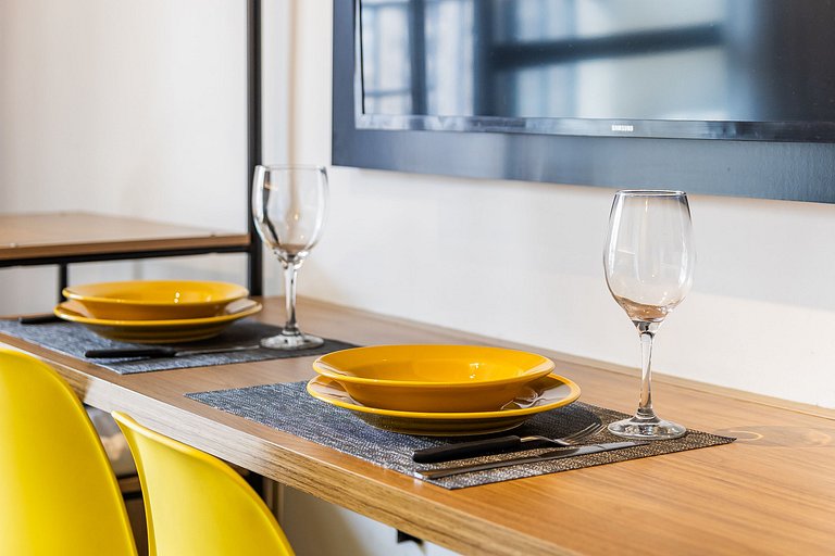 Studio Exclusivo - Centro SP + AC, Piscina