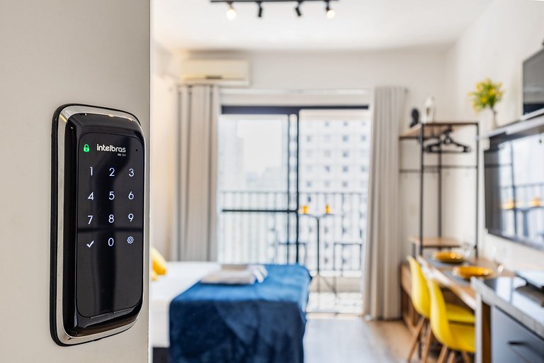 Studio Exclusivo - Centro SP + AC, Piscina