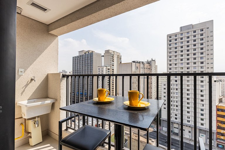 Studio Exclusivo - Centro SP + AC, Piscina