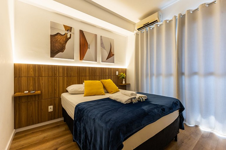 Studio Exclusivo - Centro SP + AC, Piscina e VAGA